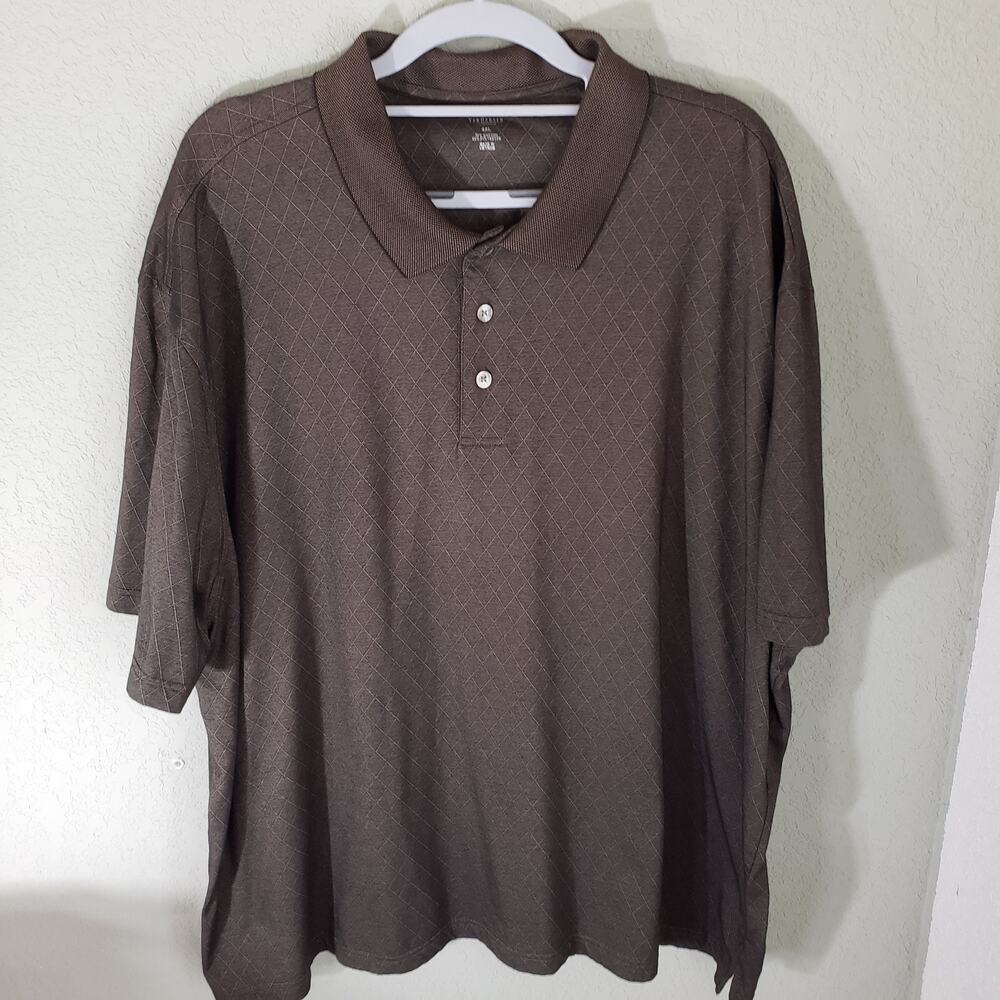Van Heusen Men's Classic Polo Shirt 4XL